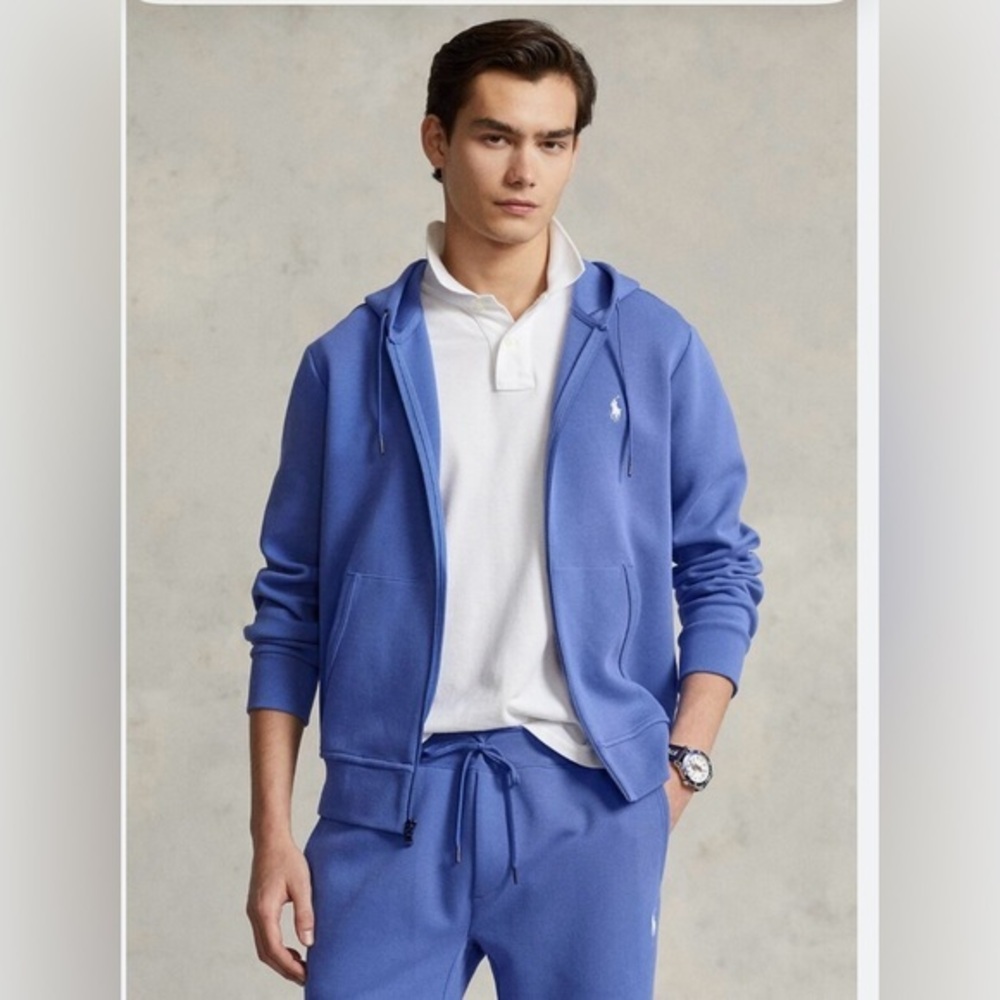 Men's Blue Polo by Ralph Lauren Pants